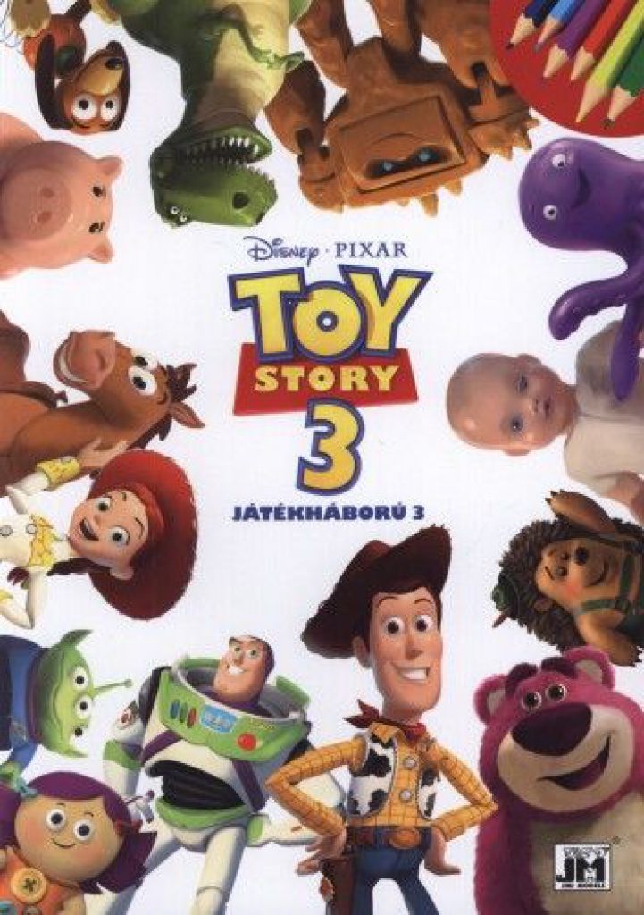 Toy Story 3. - A4 színező