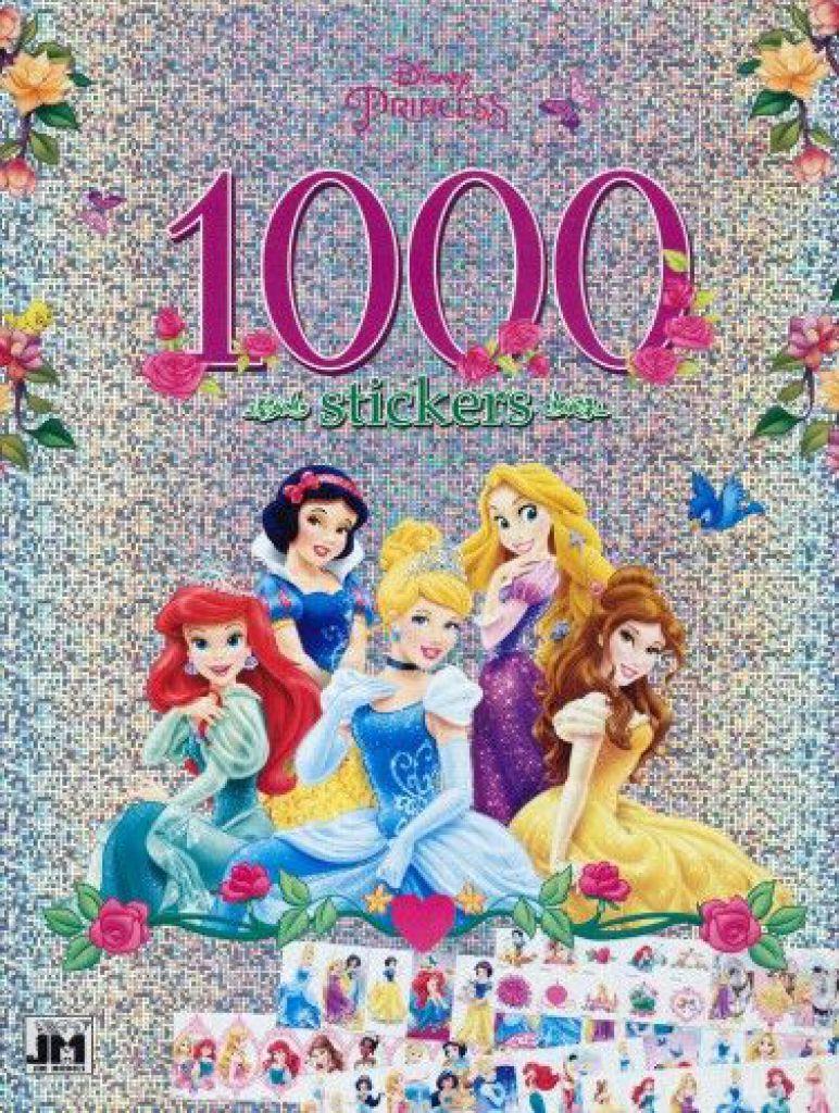 Disney Hercegnők - A4 1000 matricás színező