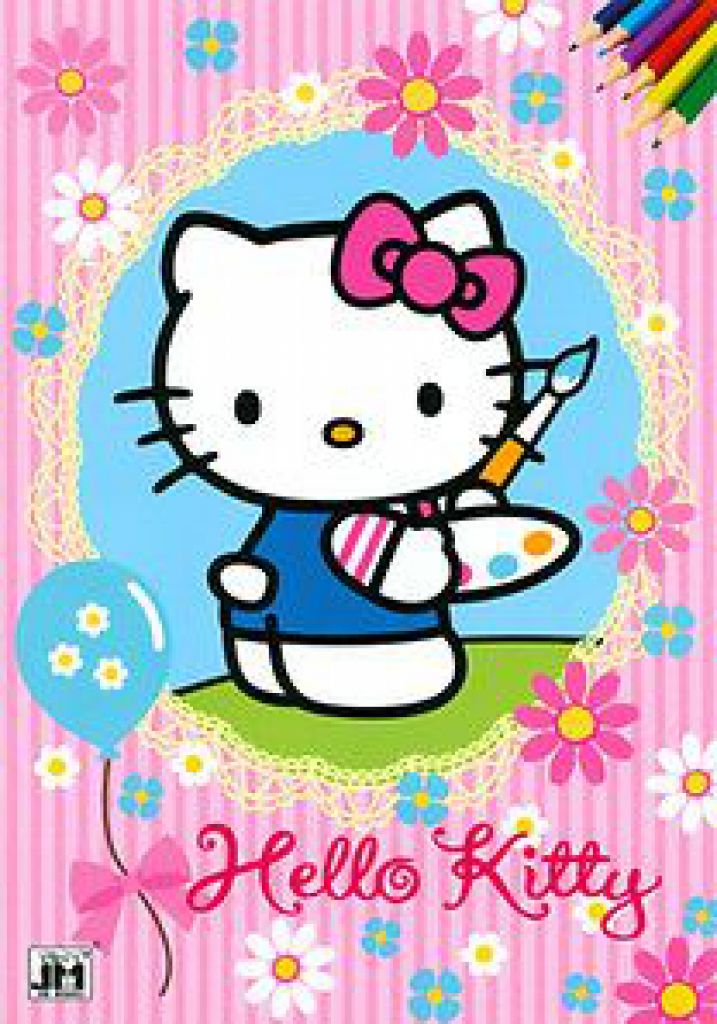 Jiri Models - Hello Kitty - A4 színező