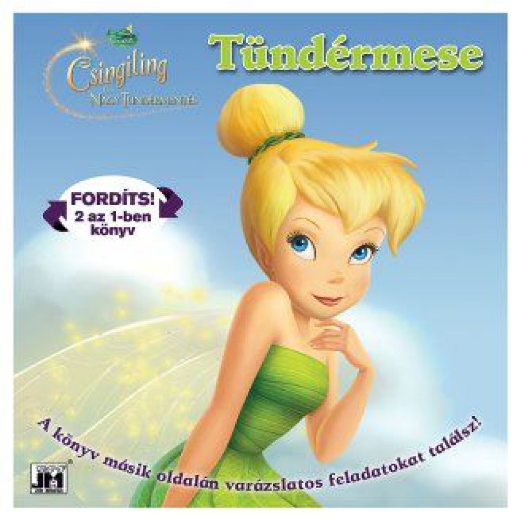 Disney - Disney Tündérek - Csingiling és a  2 az 1-ben könyv és foglakoztató