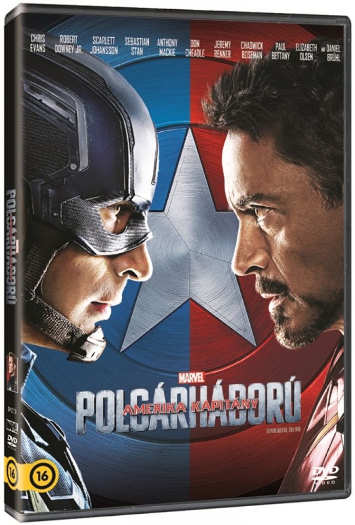 Amerika kapitány - Polgárháború - DVD