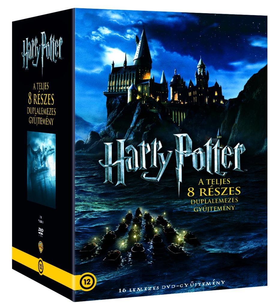 Harry Potter 1-8 - két lemezes gyűjtemény DVD