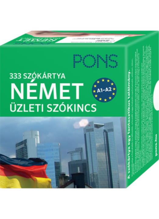 PONS Üzleti szókártyák - Német - 333 szó - Német üzleti szókincs