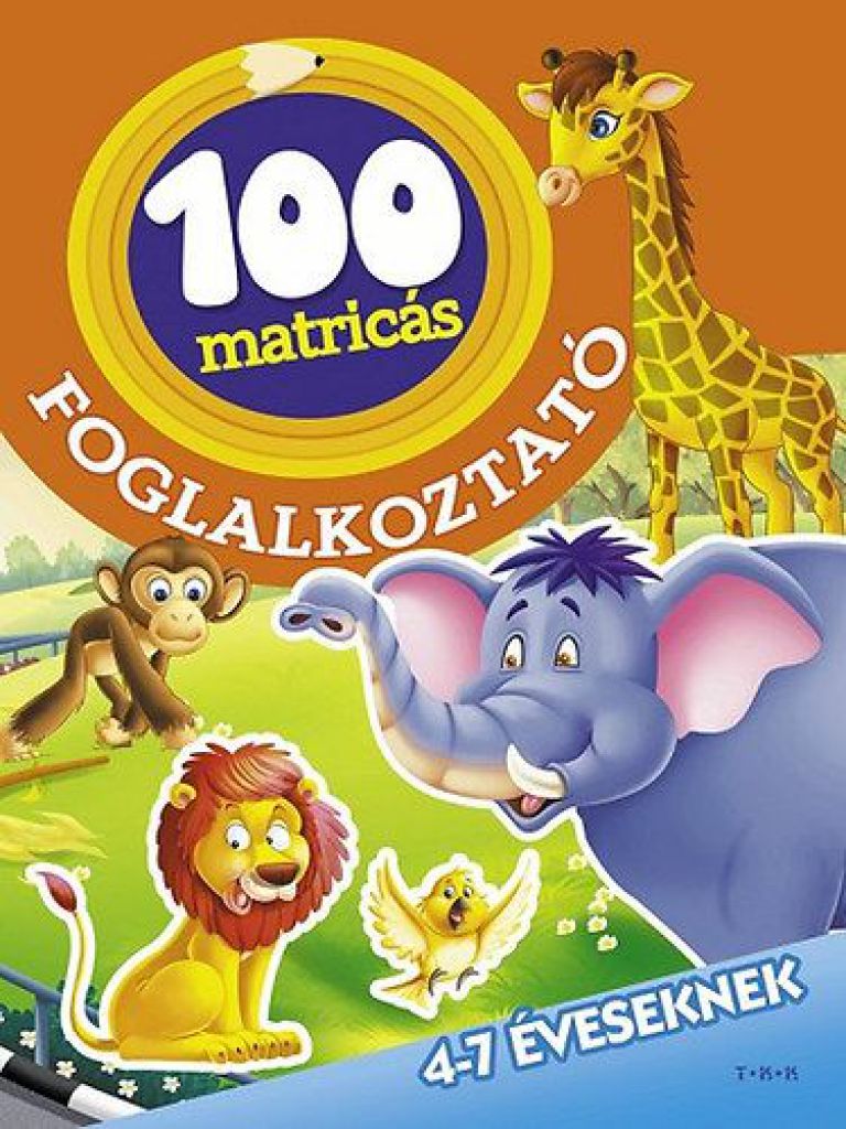 Az állatkertben - 100 matricás