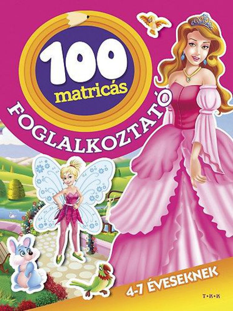 Tündérek és hercegnők - 100 matricás