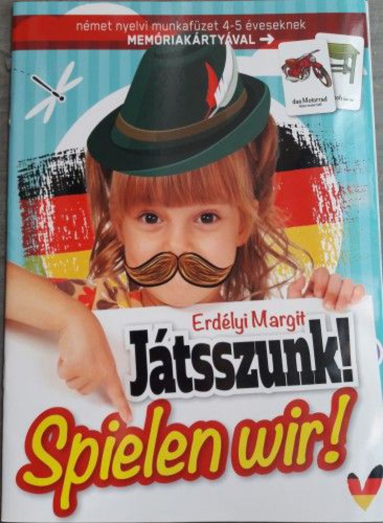 Játsszunk! - Spielen wir! - német nyelvi munkafüzet 4-5 éveseknek