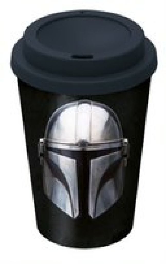 Műanyag pohár – Star Wars A mandalóriai sisak (390 ml)