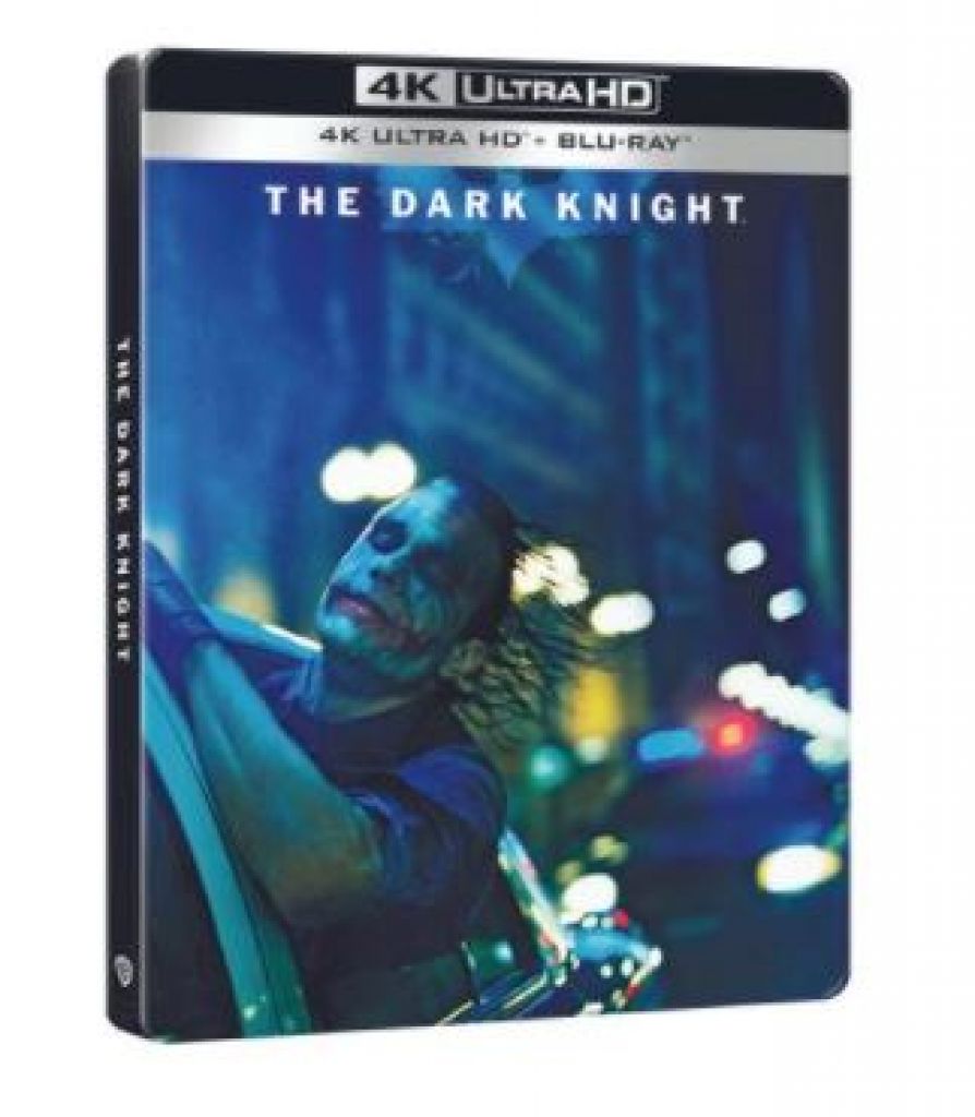 Christopher Nolan - A sötét lovag (UHD + 2 BD) - limitált, fémdobozos változat (steelbook)