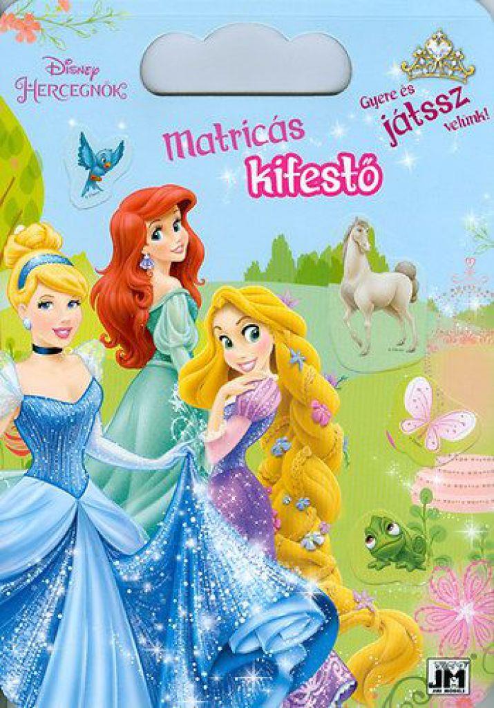 Disney Hercegnők - A4 színező mappa