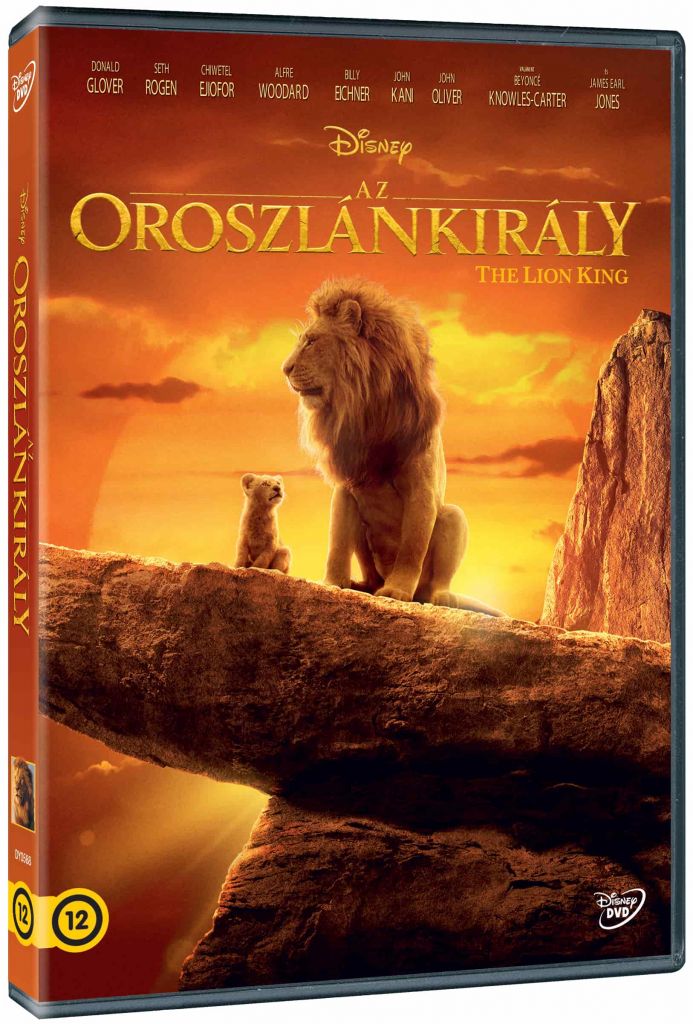 Az Oroszlánkirály (2019) - élőszereplős - DVD