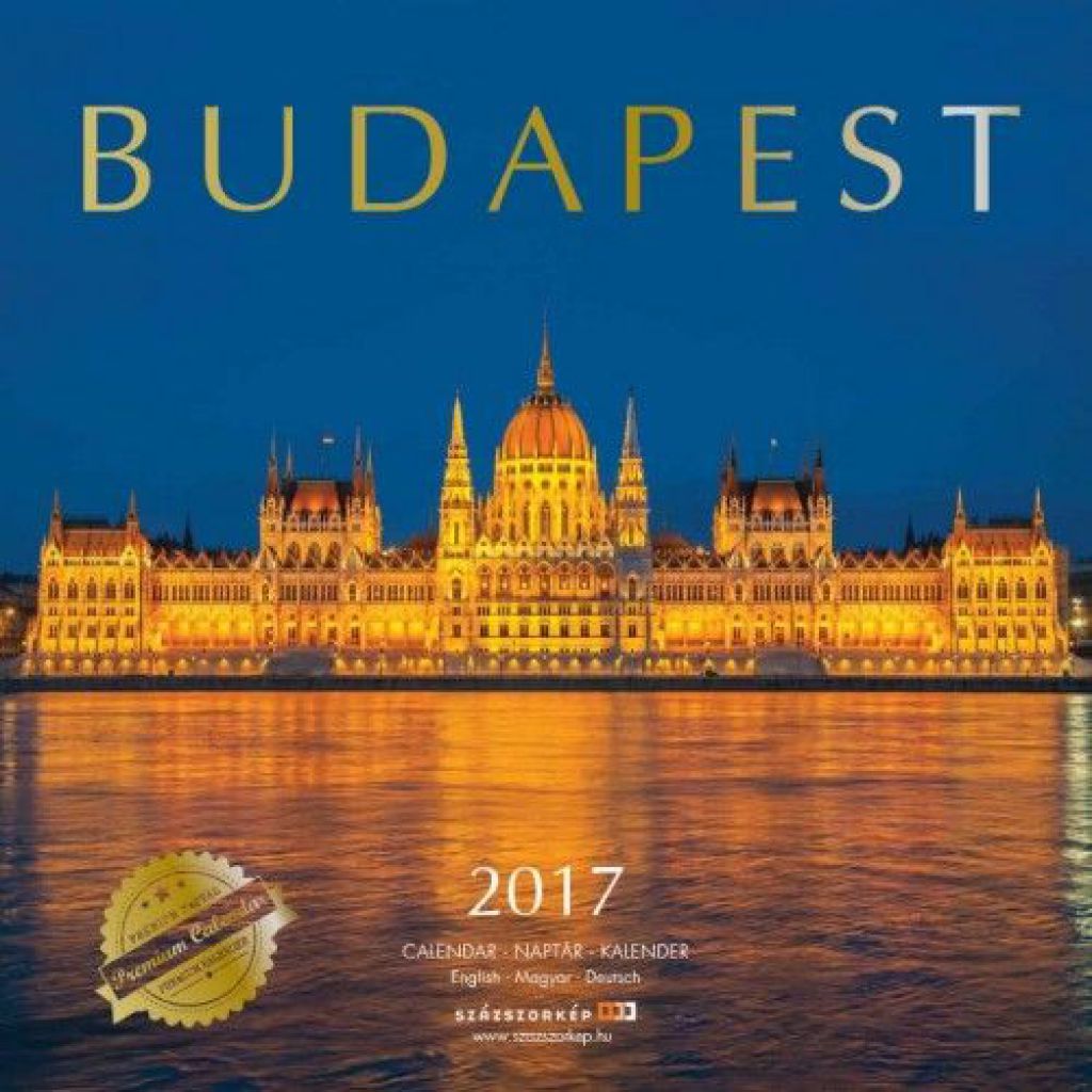 Budapest - 2017 - Premium falinaptár