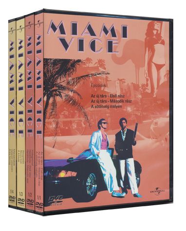 Miami Vice - 1. évad / 1. doboz (4 DVD)